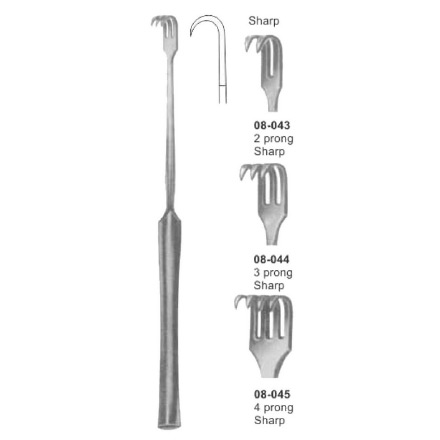 Tracheal Retractor Sharp