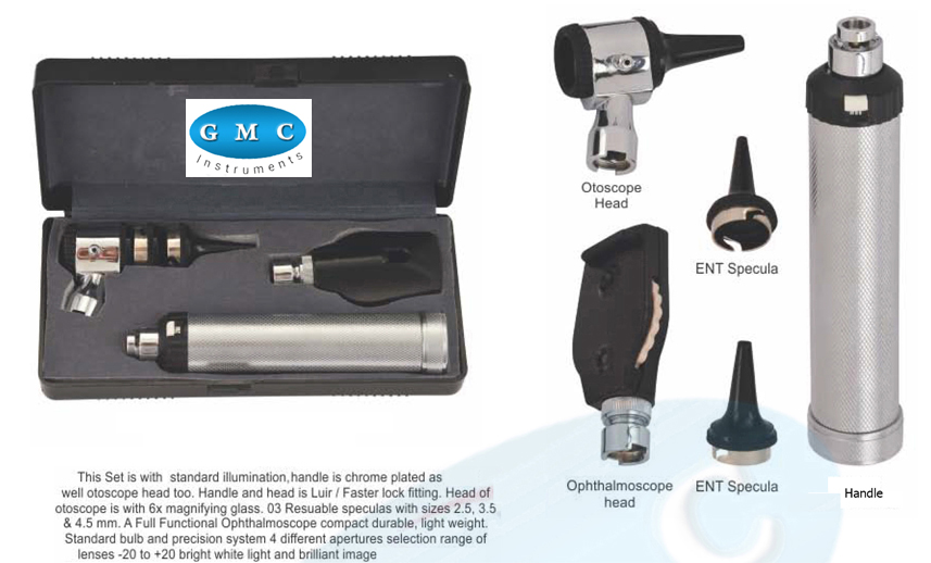 Diagnostic Set Otoscope and Ophthalmoscope