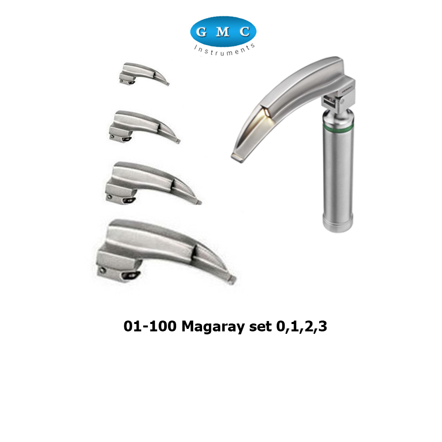 Fiber Optic Laryngoscope Megaray set