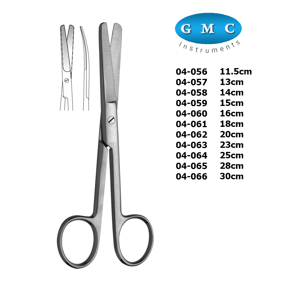 Operating Scissors Blunt/Blunt Curved